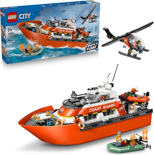 Lego city bateau sauvetage - lego,