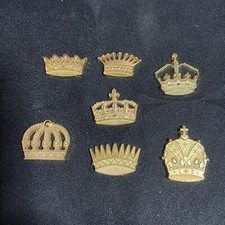 série de 7 fèves couronne
