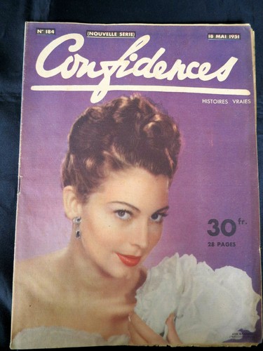 Vieux magazine féminin - ,