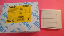 HAGER TD210 - Poussoir RADIO 2