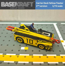 Basekraft 1/72 US Navy avion-carrier flight deck tracteur jaune 2ème édition