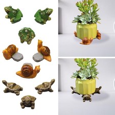 Lot de 3 pieds de pot fleurs