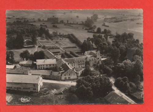 Vue aérienne sur école - vue, l'école