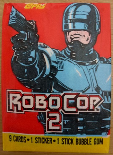 Robocop trading cards - trading,