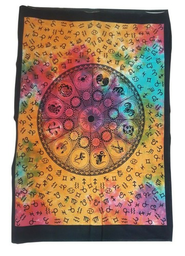 Tapisserie mandala indienne - tapisserie,