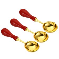 Cire sceau cuillère 3pcs - 4",