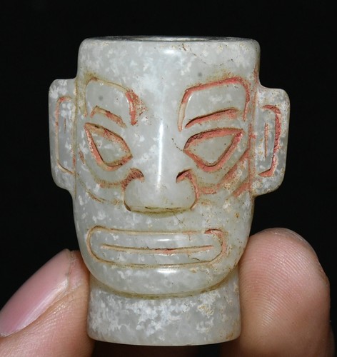 Old hetian jade carving - 1.7''old,