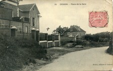 Carte CESSON Place de la Gare