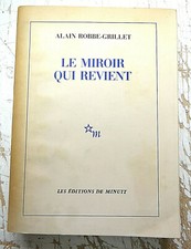 NOUVELLE VAGUE/ROBBE GRILLET/LE MIROIR QUI REVIENT/ED DE MINUIT/1984/EO/ENVOI