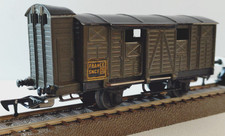 JEP 6662 HO Wagon Couvert à Bagages à Guérite SNCF 1/87   Métal  vintage de 1950