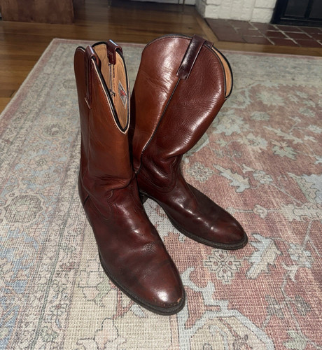 Vtg union made red - wing, pecos