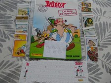 ASTERIX  PANINI L ALBUM DE VOYAGES  MANQUE N°73 PLUS SET COMPLET ALBUM CARREFOUR
