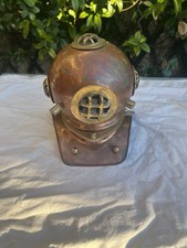 Ancien Casque De Scaphandrier
