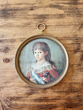 Cadre rond vintage –