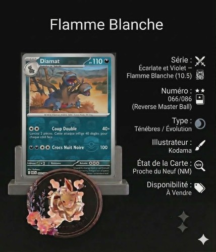 Carte pokémon diamat - ✨,