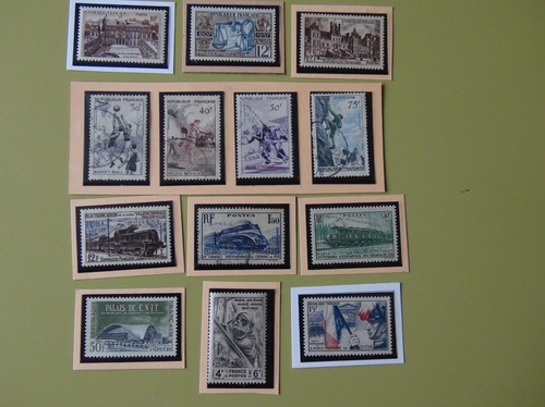 Lot 13 timbres divers - b,