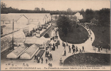 Zoo humain, exposition coloniale, le campement du Sahara, Paris, 1907  Carte pos