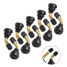10pcs Pneu Valve Coudée Bras