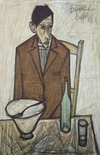 Bernard BUFFET : Le Buveur
