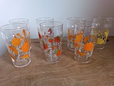 Vintage 7 Verres à Eau/Jus de