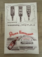 Buvard Établissement Massardier St Étienne Quina Excelsior