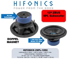 Hifonics ZSPL-12D2 30 cm (12")