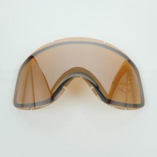 Écran double iridium orange de masque lunette pour moto cross Torx homme / femme