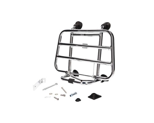 Porte bagages avant chromé - porte-bagages,