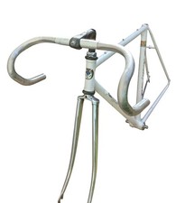 Columbus Frameset Italy 53cm Vintage Bike Steel Chromed Fork Modolo Cadre Vélo 