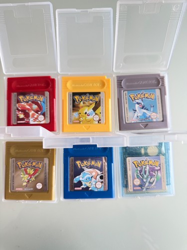 Six jeux pokémon gameboy - jeux, de