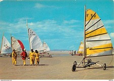 62 - Cote d'Opale - Les Chars à voile - Scènes de Plage - CPM - Voir Scans Recto