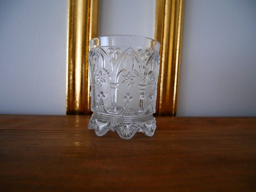 Rare ancien verre cristal - verre, en