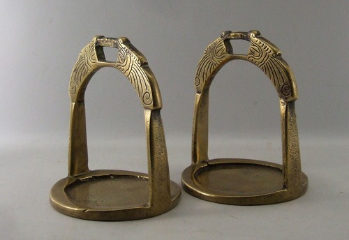 Mongolie paire d etriers - !,
