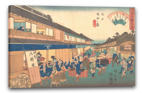 Toile cadres utagawa - toile/cadres,