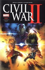 Prologue 000 Série Civil War II Collection Panini Comics Bandes Déssinées Marvel