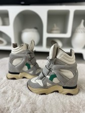 Basket Femme Montante En Cuir