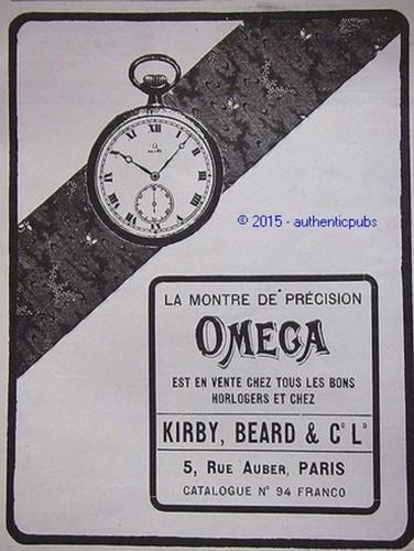 Publicite omega montre - omega,