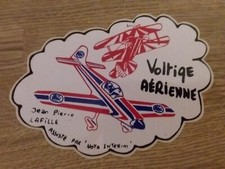 Ancien autocollant avion