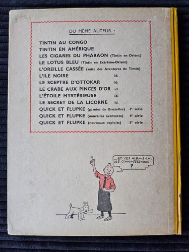Tintin oreille cassée - tintin,