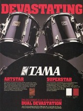 1985 Print Ad Tama Artstar &