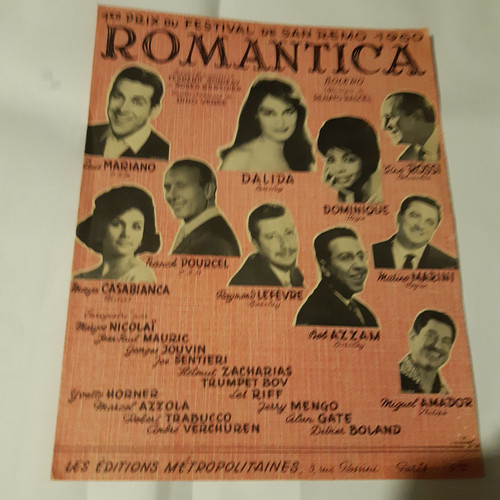 Partition dalida romantica - partition, "