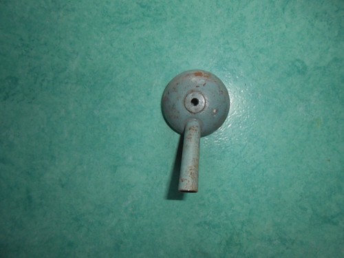 Embout échappement bleu