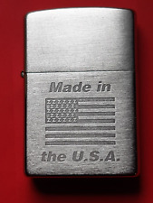 BRIQUET ZIPPO ? DRAPEAU AMERICAIN ? 1997 ACCENDINO LIGHTER ⚡ USA FLAG WITH Z