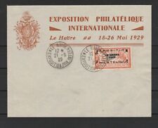 1929 France Expo Philateliquele Havre Unif N 257A Un Val Sur Sachet MF18420