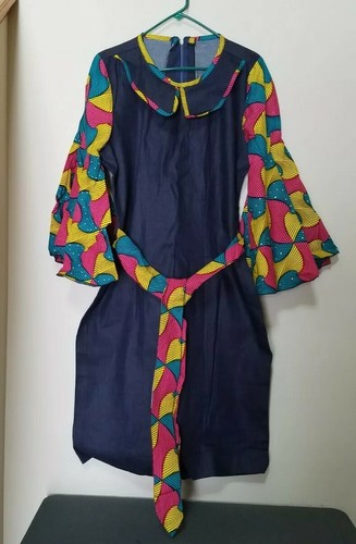 Ladies ankara jean african - ladies,