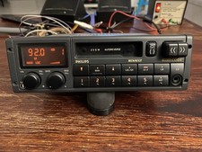 AUTORADIO CAR STEREO RENAULT CLIO WILLIAMS 16S CASSETTE PHILIPS 22DC579 VINTAGE