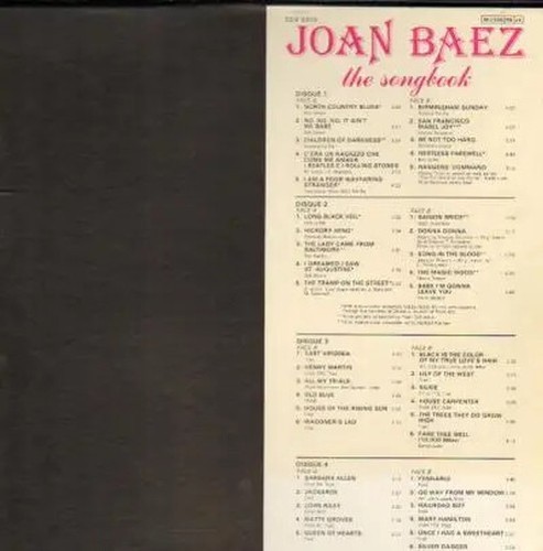 Joan baez the songbook - baez, coffret