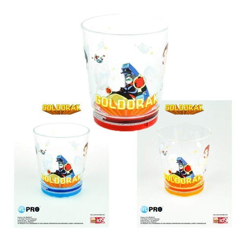 Verre plastique goldorak - plastique,
