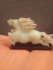 Sculpture Cheval De Jade