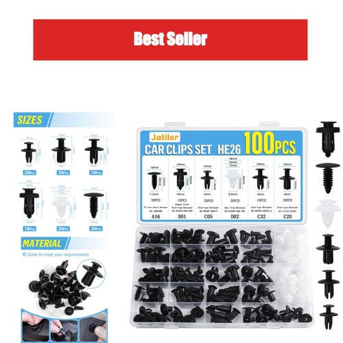Jatiler 100 pièces - 100, rivet